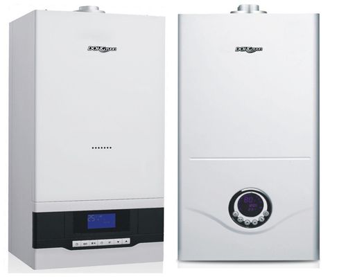 Gasketel op de wand met een laag geluidsniveau met instelbare warmwaterkapaciteit